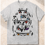 Naruto Cursed Eyes Cotton Shirt