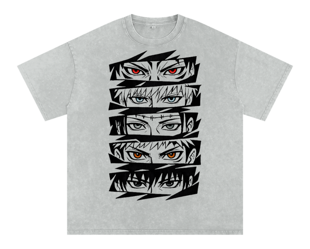 JJK Cursed Eyes Cotton Shirt